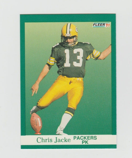 Chris Jacke Packers 1991 Fleer #254