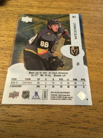 Nate Schmidt Golden Knights 2017-2018 Upper Deck Ice #41