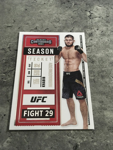 Khabib Nurmagomedov  UFC 2021 Panini Chronicles Contenders #2