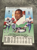 Lorenzo White Oilers 1991 Fleer Ultra #55