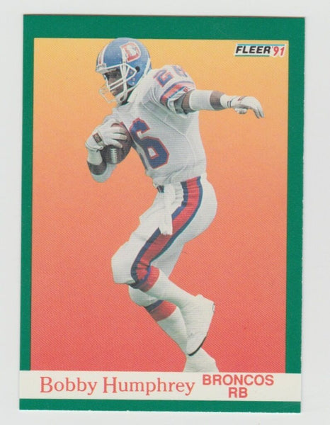 Bobby Humphrey Broncos 1991 Fleer #47