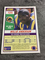 Willie Anderson Rams 1990 Score #125