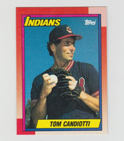 Tom Candiotti Indians 1990 Topps #743