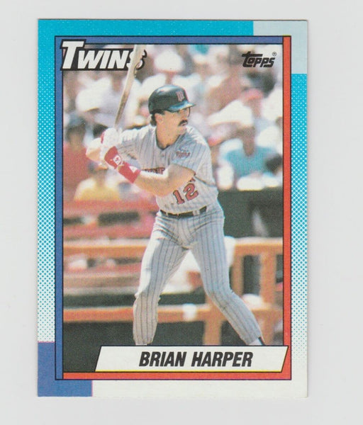 Brian Harper Twins 1990 Topps #47