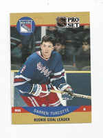 Darren Turcotte Rangers 1990-1991 Pro Set #400