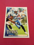 Nate Washington Titans 2010 Topps #276