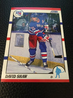 David Shaw Rangers 1990-1991 Score #98