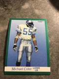 Michael Cofer Lions 1991 Fleer #244