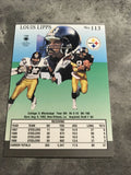 Louis Lipps Steelers 1991 Fleer Ultra #113