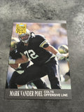 Mark Vander Poel Colts 1991 Fleer Ulta Draft Picks Rookie #296