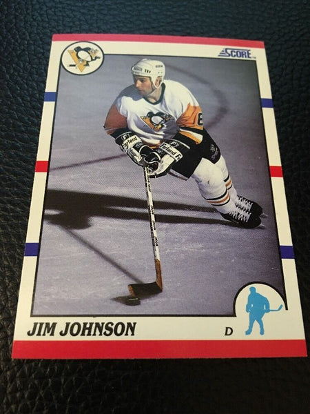 Jim Johnson Penguins 1990-1991 Score #202