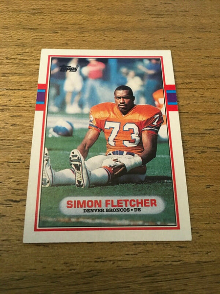 Simon Fletcher Broncos 1989 Topps #249