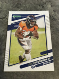 Melvin Gordon III Broncos 2021 Panini Donruss #184