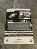 Carson Wentz Eagles 2020 Panini Playbook #58
