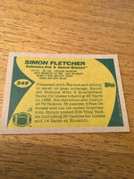 Simon Fletcher Broncos 1989 Topps #249