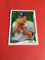 Wily Peralta Brewers 2014 Topps #96