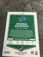 Romeo Okwara Lions 2021 Panini Donruss #178