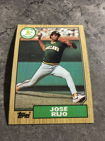 Jose Rijo A's 1987 Topps #34