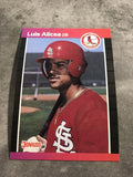 Luis Alicea Cardinals 1989 Donruss #466