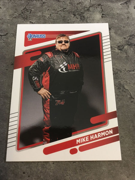 Mike Harmon 2022 NASCAR Panini Donruss#64