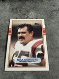 Max Montoya Bengals 1989 Topps #30