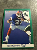 Nate Odomes Bills 1991 Fleer #7