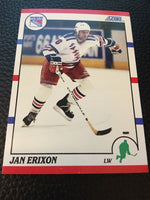 Jan Erixon Rangers 1990-1991 Score #272