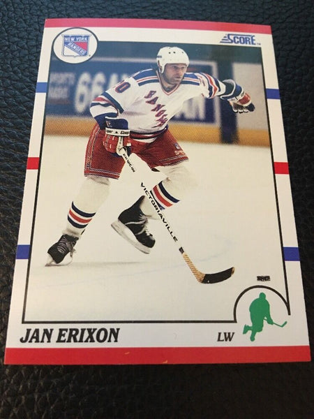 Jan Erixon Rangers 1990-1991 Score #272