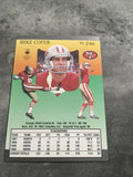 Mike Cofer 49ers 1991 Fleer Ultra #246