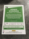 Dennis Schroder Thunder 2020-2021 Donruss #83