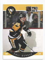 Phil Borque Penguins 1990-1991 Pro Set #228