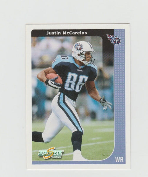 Justin McCareins Titans 2002 Score #238