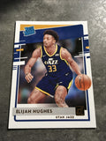 Elijah Hughes Jazz 2020-2021 Donruss Rookie #246