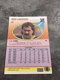 Mike Lansford Rams 1990 Fleer #41