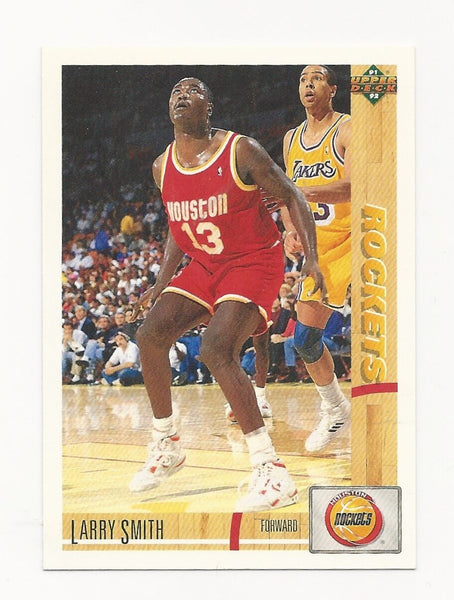 Larry Smith Rockets 1991-1992 Upper Deck #280