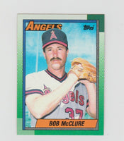 Bob McClure Angels 1990 Topps #458