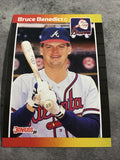 Bruce Benedict Braves 1989 Donruss #475
