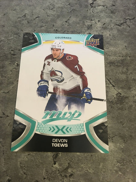 Devon Toews Avalanche 2021-22 Upper Deck MVP #105