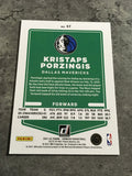Kristaps Porzingis Mavericks 2021-22 Donruss #57