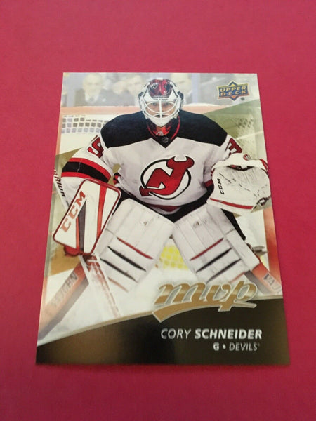 Cory Schneider Devils 2017-2018 Upper Deck MVP #22