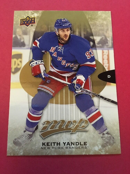 Keith Yandle Rangers 2016-2017 Upper Deck MVP #135