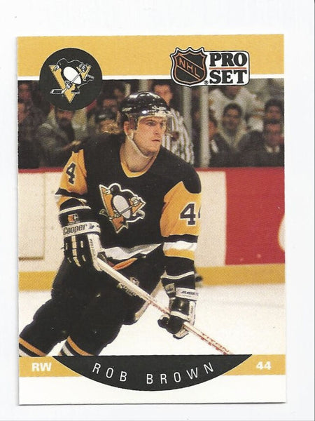 Rob Brown Penguins 1990-1991 Pro Set #229