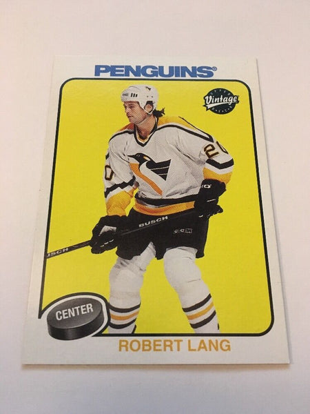 Robert Lang Penguins 2001-2002 Upper Deck Vintage #203