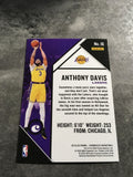 Anthony Davis  Lakers 2019-2020 Panini Chronicles #16