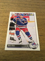 Kris King Rangers 1992-1993 Upper Deck #78