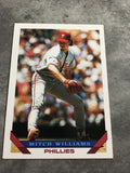 Mitch Williams Phillies 1993 Topps #235