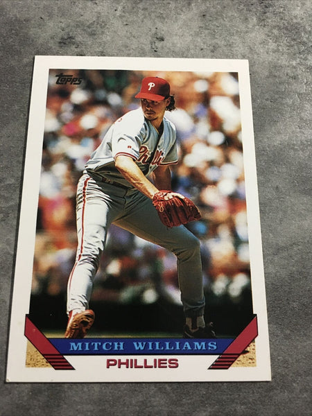 Mitch Williams Phillies 1993 Topps #235 – DA PHOENIX CARD SHOP