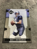 Matt Hasselbeck Seahawks 2008 Leaf Limited #86