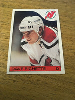 Dave Pichette Devils 1985-1986 Topps #21