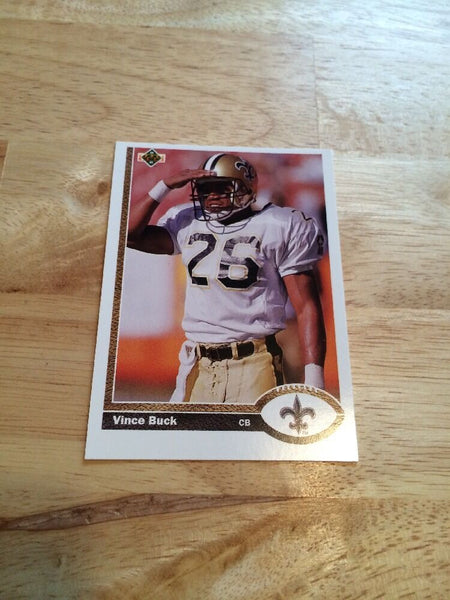 Vince Buck Saints 1991 Upper Deck #228
